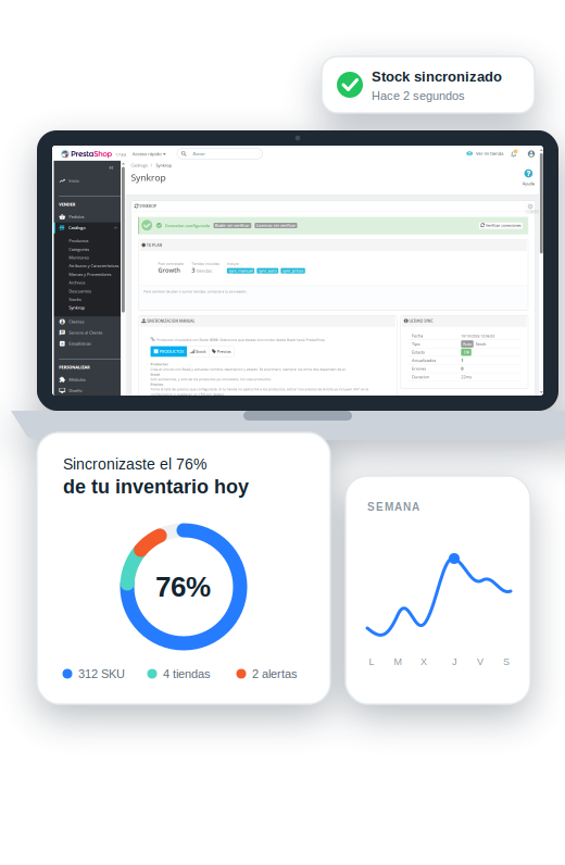 tech startup progress tracker feature mobile img laptop